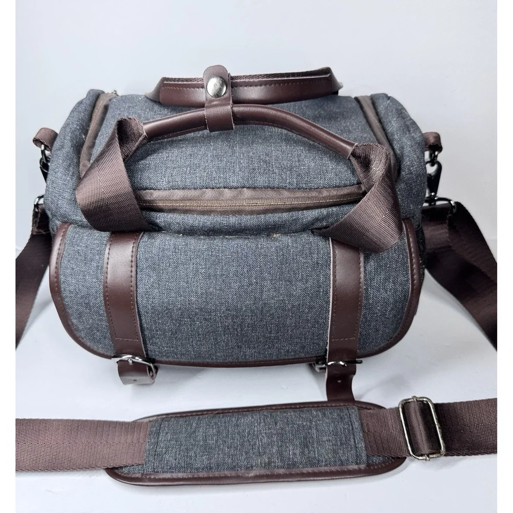 SmallRig Camera Bag Case Gray Padded DSLR Travel Adjustable Strap